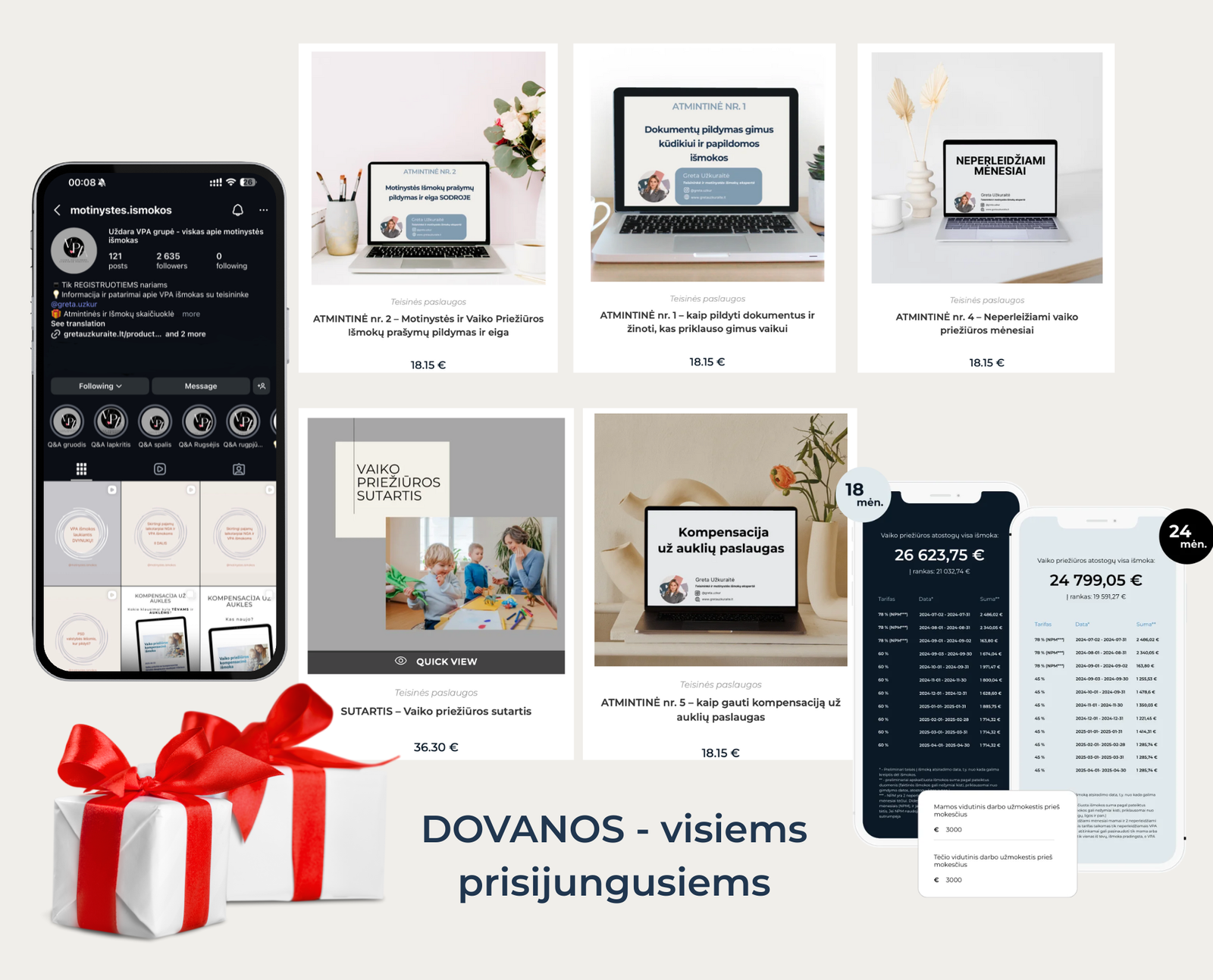 uzdara vpa grupe viskas apie motinystes ir vaiko prieziuros ismoksas 3