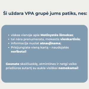 NARYSTĖ – Viskas apie motinystės išmokas ir Vaiko Priežiūros Atostogų suteikimo tvarką